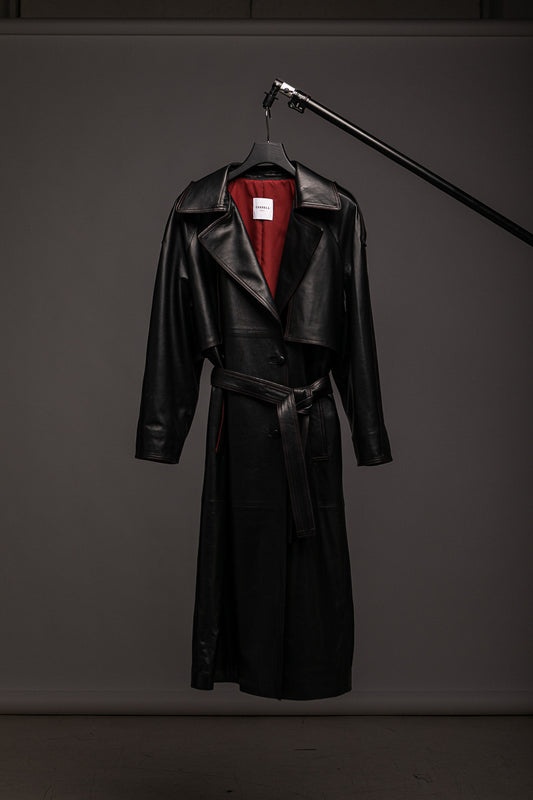 TRENCH COAT BLACK