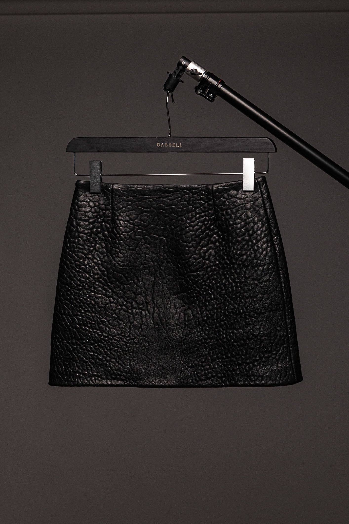 MINI SKIRT NZ BUBBLE BLACK